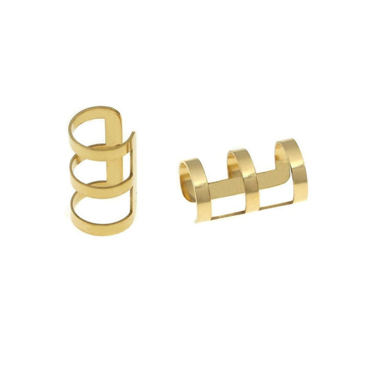 Hermis ατσάλινο ear cuff - Lilah jewellery boutique