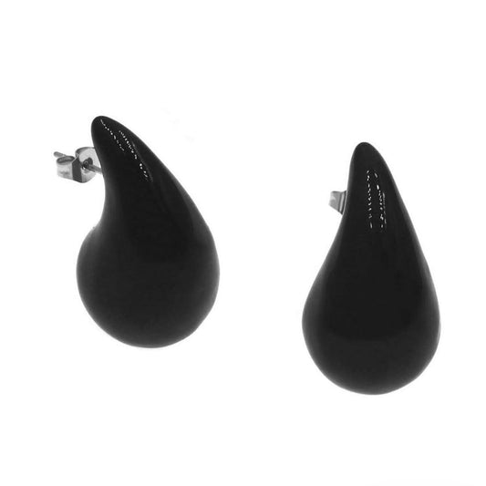 Drop ατσάλινο σκουλαρίκι - Lilah jewellery boutique