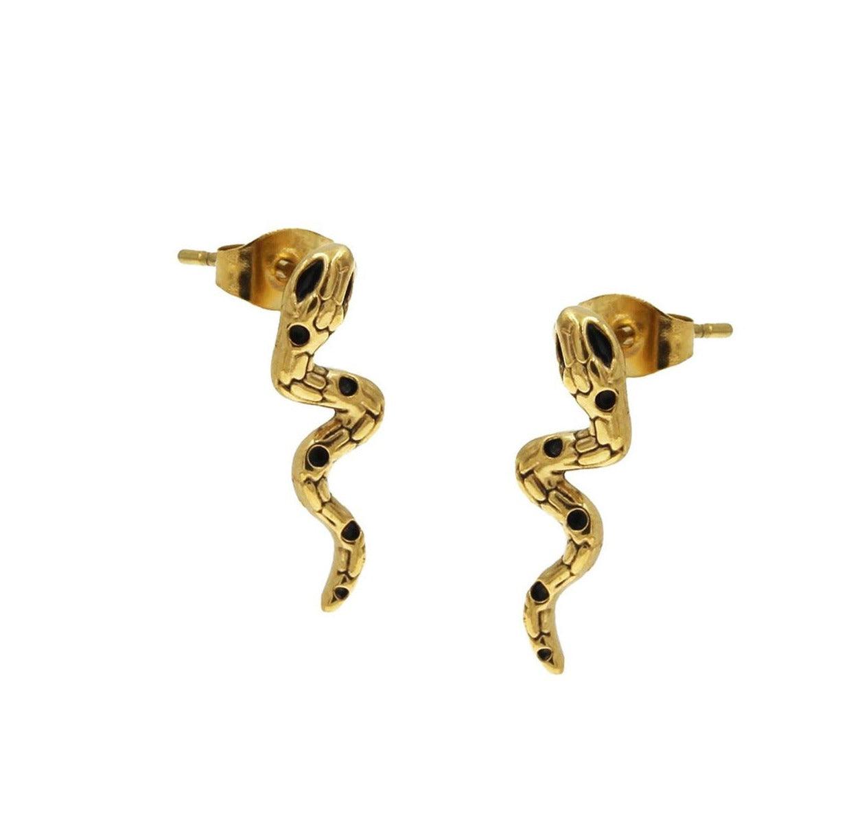 Medu ατσάλινο σκουλαρίκι 20mm - Lilah jewellery boutique