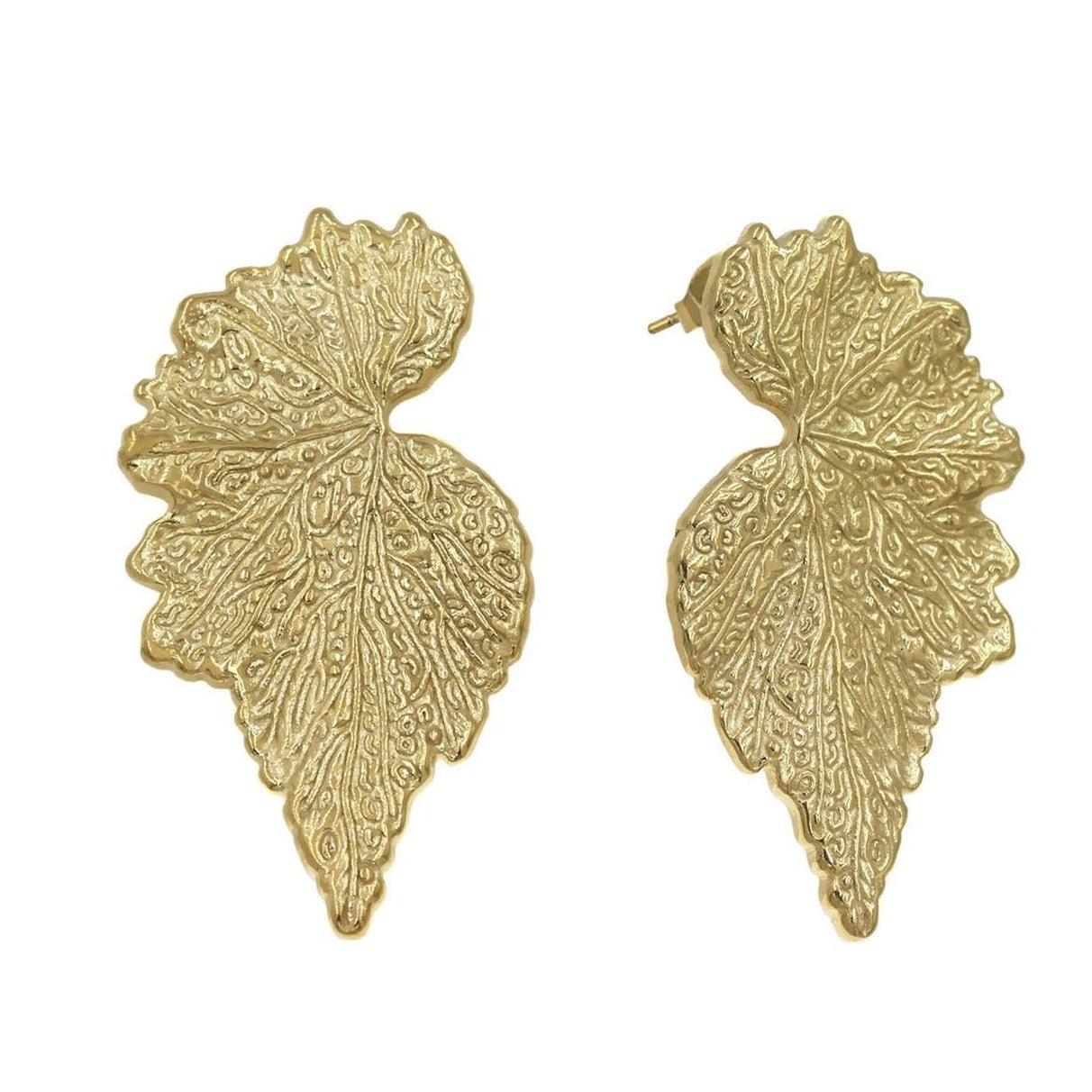 Vine ατσάλινα σκουλαρίκια - Lilah jewellery boutique