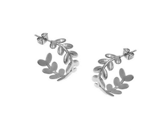 Dafnis ατσάλινοι κρίκοι - Lilah jewellery boutique