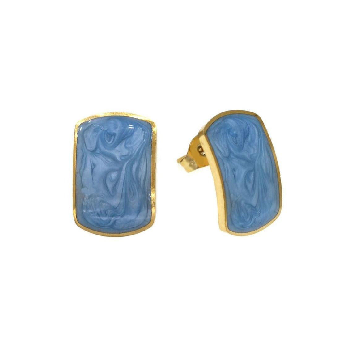 Diana ατσάλινα σκουλαρίκια - Lilah jewellery boutique