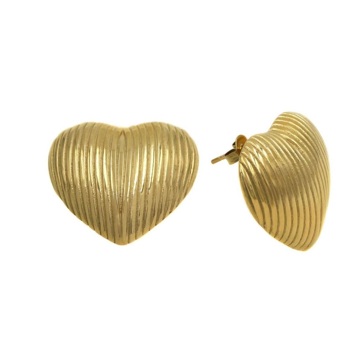 Lila Ατσάλινα σκουλαρίκια - Lilah jewellery boutique