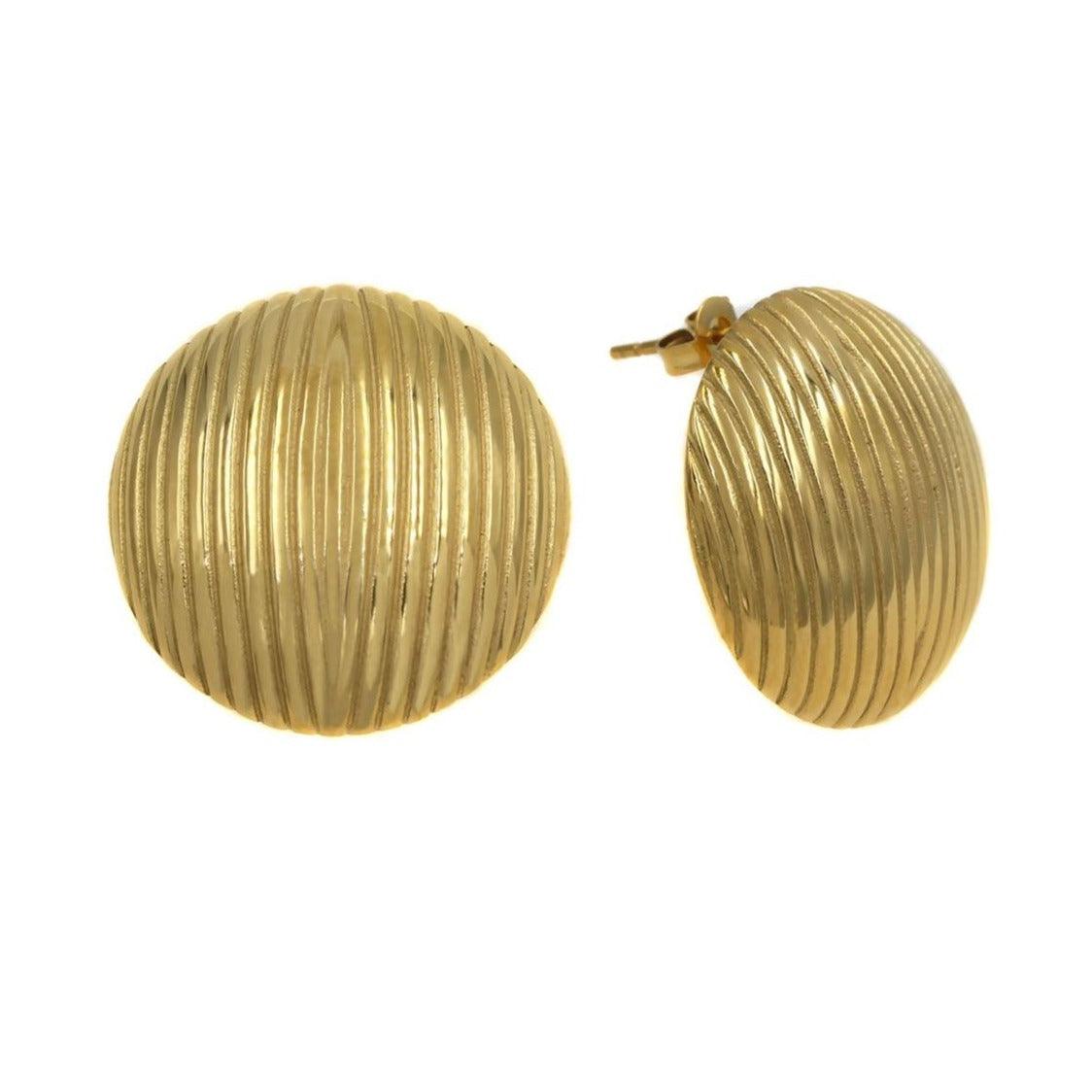 Sadal Ατσάλινα σκουλαρίκια - Lilah jewellery boutique