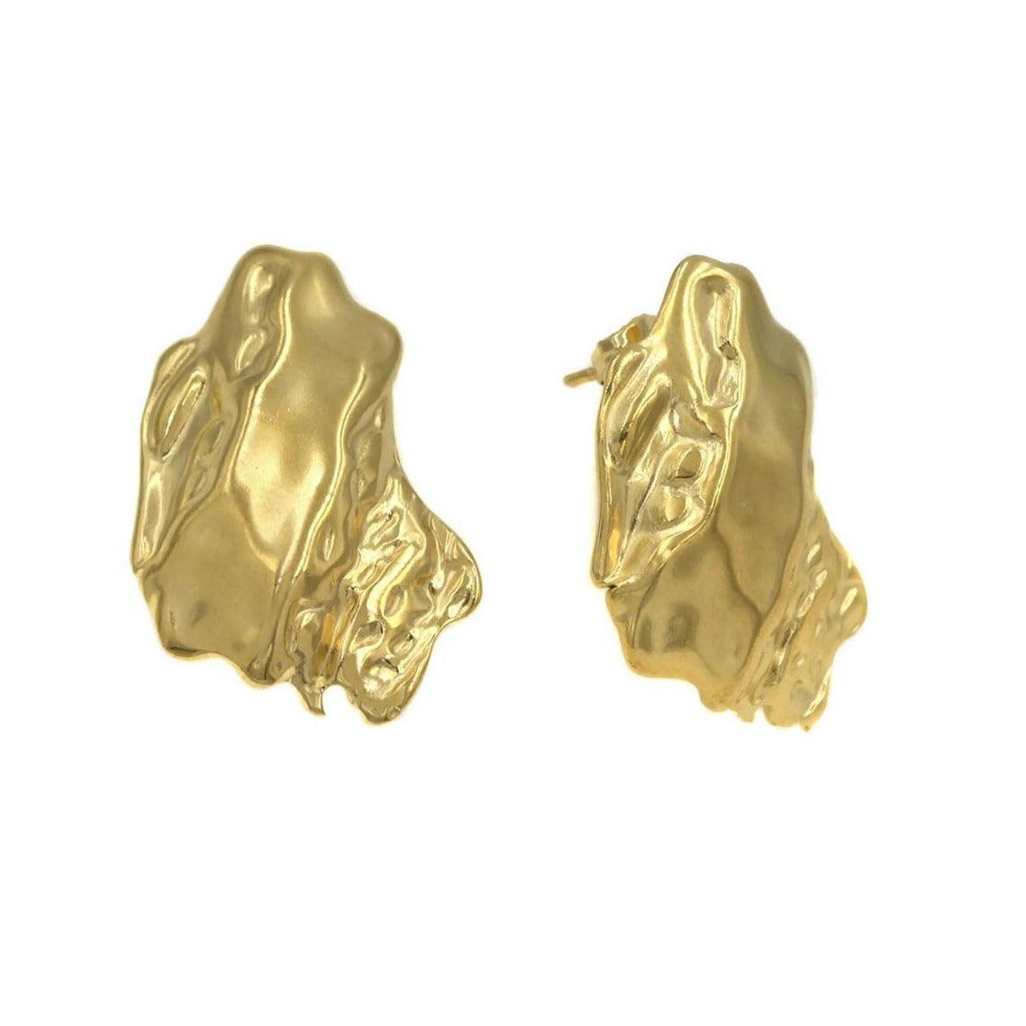 Luisa ατσάλινα σκουλαρίκια - Lilah jewellery boutique