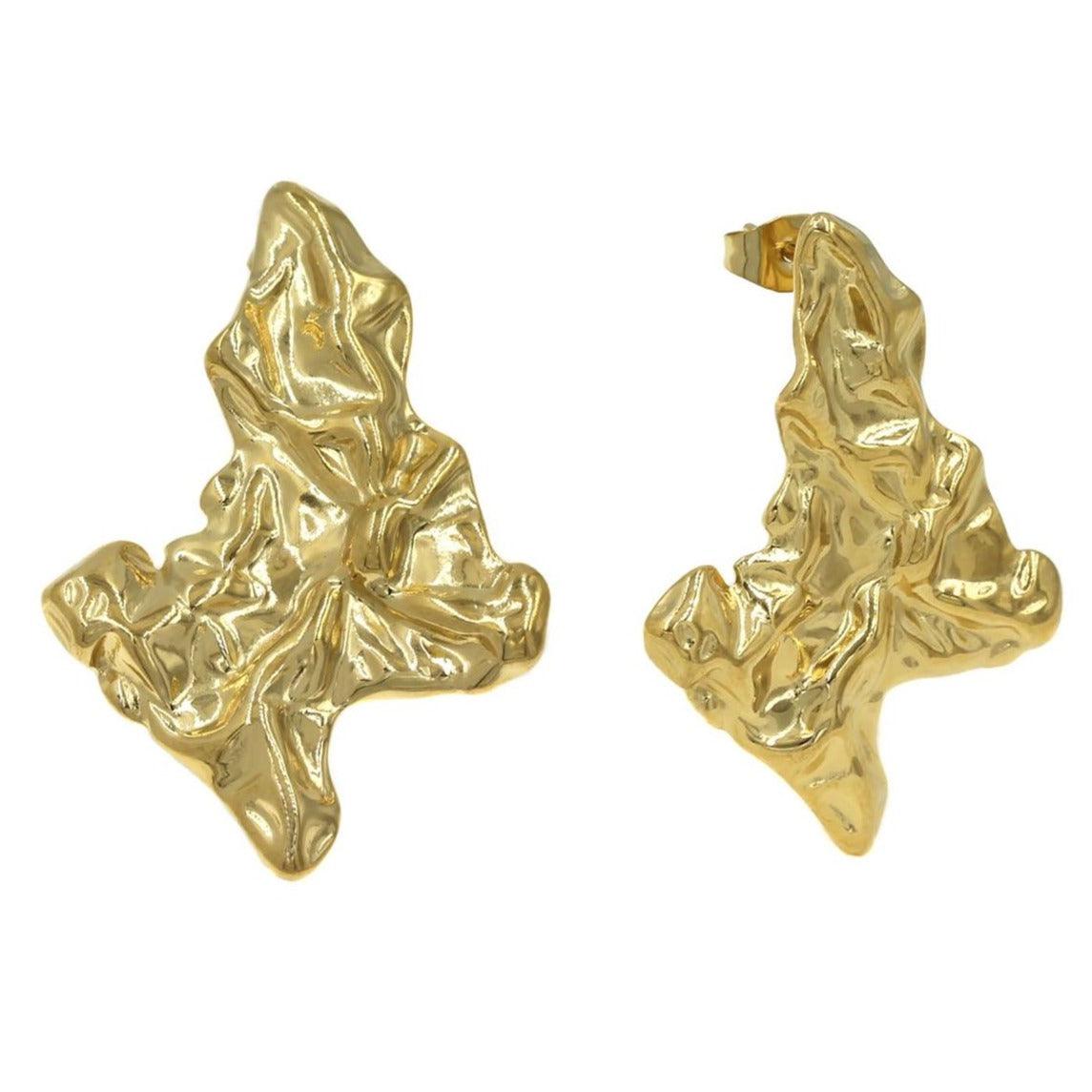 Liv ατσάλινο σκουλαρίκι - Lilah jewellery boutique