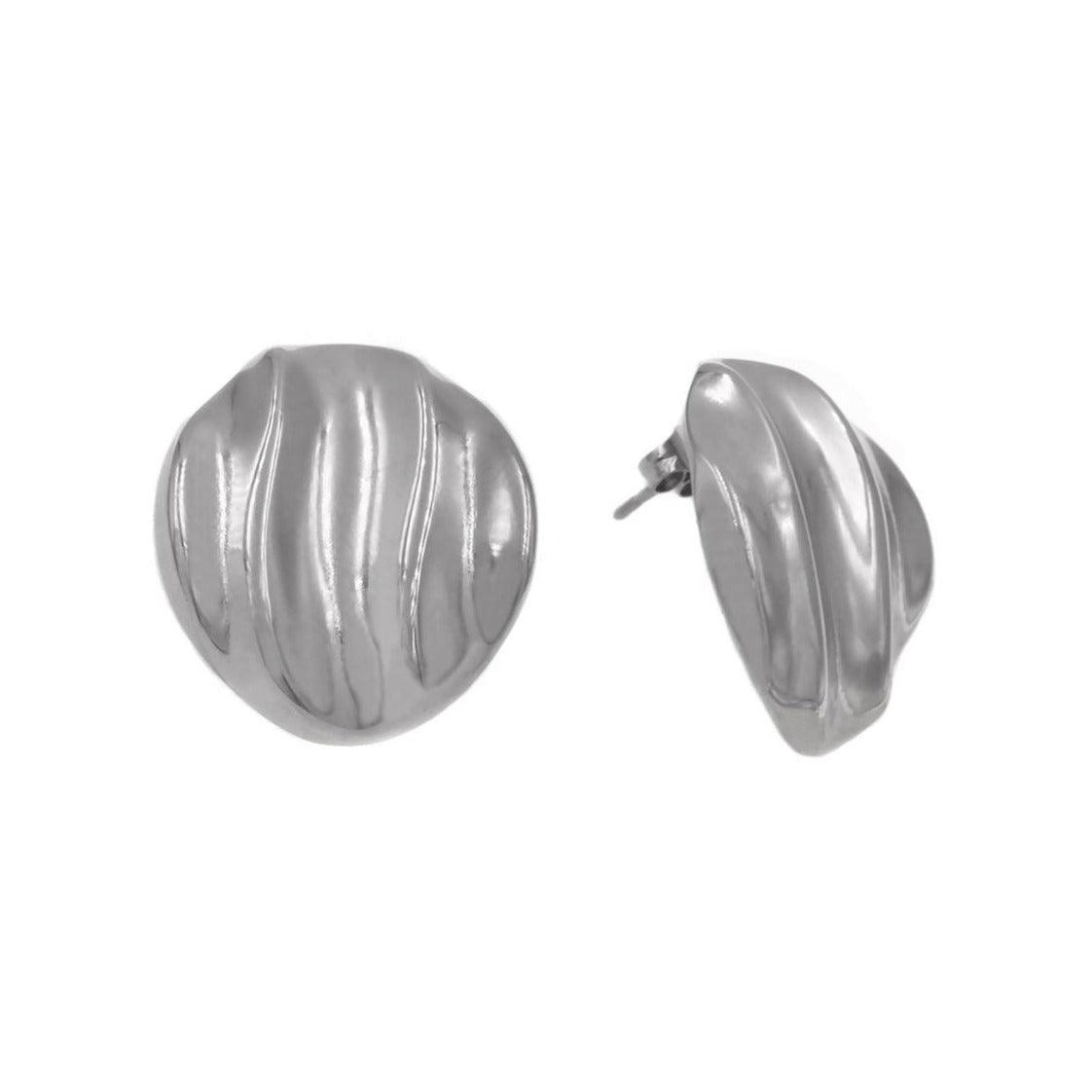 Bella ατσάλινα σκουλαρίκια - Lilah jewellery boutique