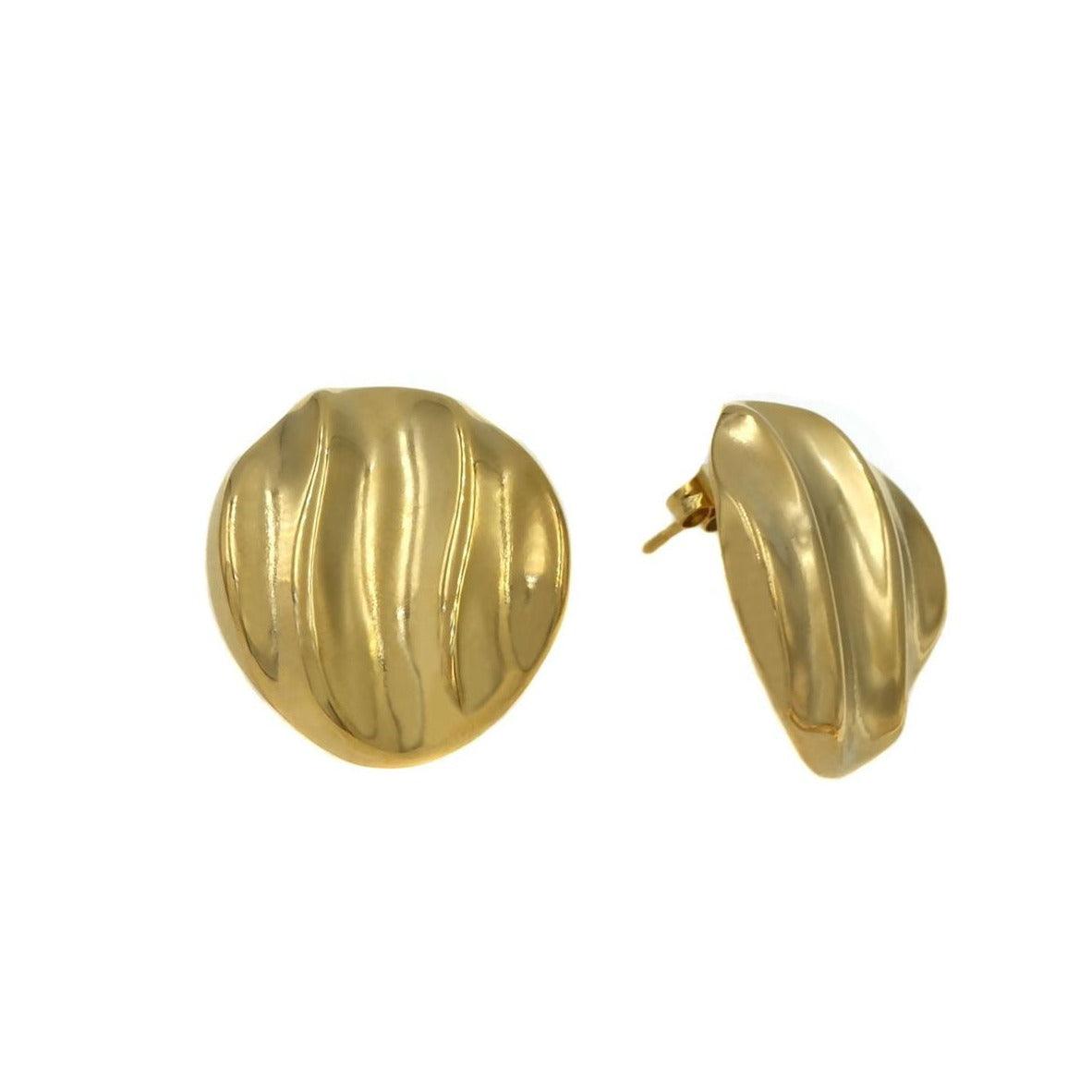 Bella ατσάλινα σκουλαρίκια - Lilah jewellery boutique