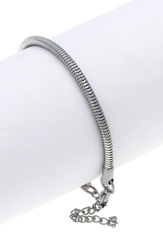 Dora Ατσάλινο βραχιόλι φίδι 3.2mm - Lilah jewellery boutique