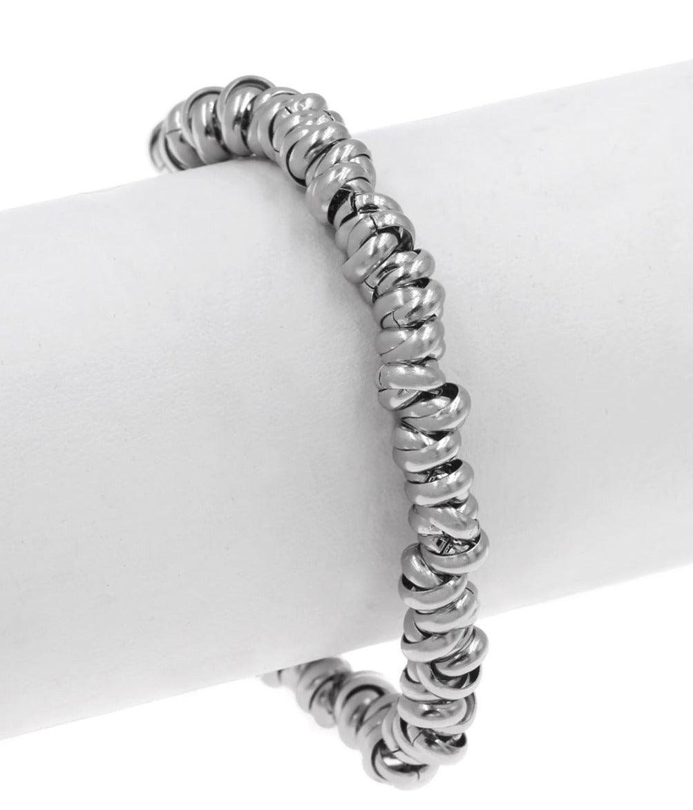 Hoop Ατσάλινο Βραχιόλι - Lilah jewellery boutique