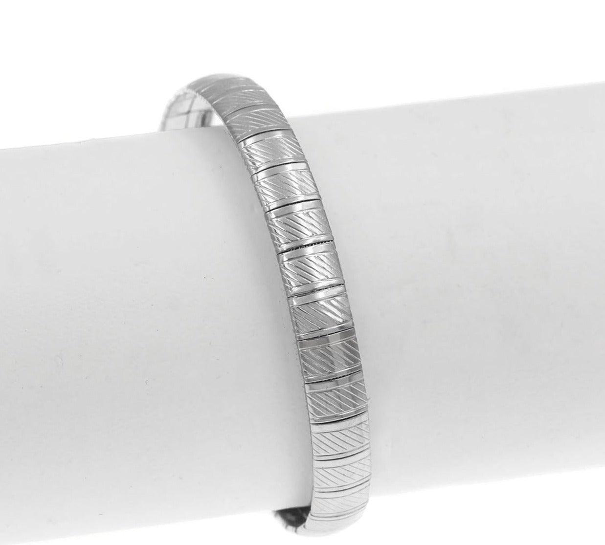 Omega Ατσάλινο βραχιόλι 20εκ - Lilah jewellery boutique