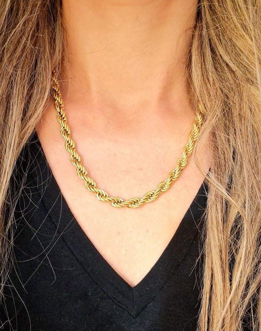 Ria Ατσάλινo Κολιέ - Lilah jewellery boutique 