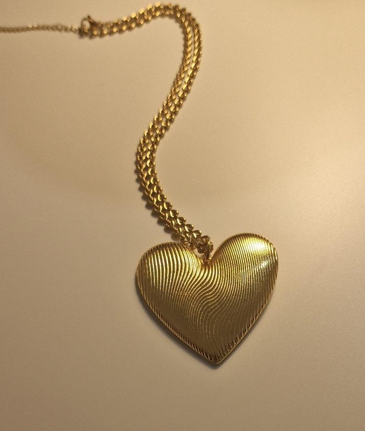 Lover Ατσάλινo Κολιέ - Lilah jewellery boutique 
