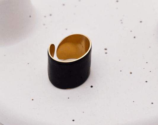 Lure Ατσάλινo δαχτυλίδι - Lilah jewellery boutique 
