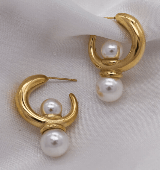 Vici Ατσάλινα σκουλαρίκια - Lilah jewellery boutique 
