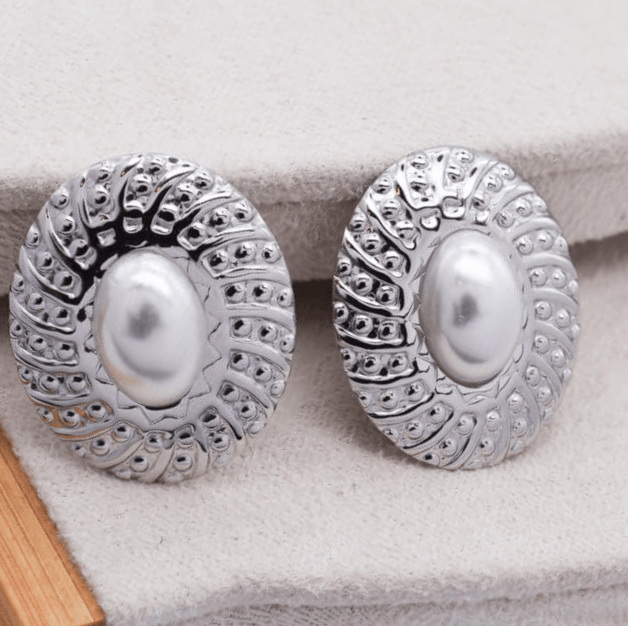 Trope Ατσάλινα σκουλαρίκια - Lilah jewellery boutique 