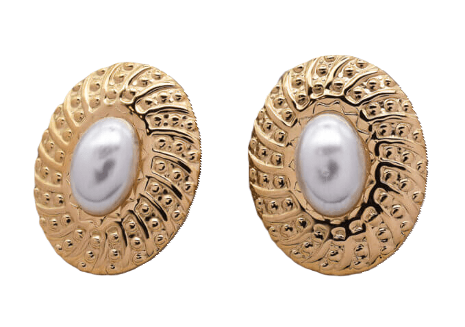 Trope Ατσάλινα σκουλαρίκια - Lilah jewellery boutique 