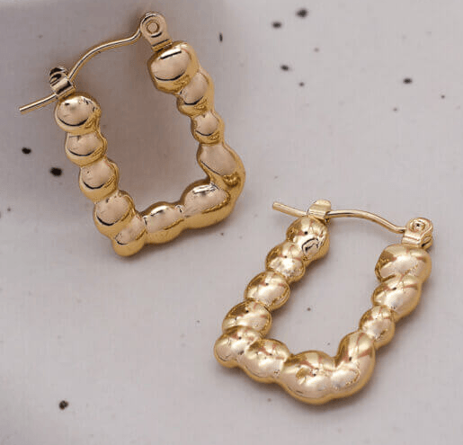 Encanto Ατσάλινα σκουλαρίκια - Lilah jewellery boutique 
