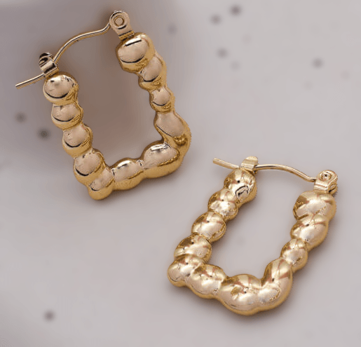 Encanto Ατσάλινα σκουλαρίκια - Lilah jewellery boutique 