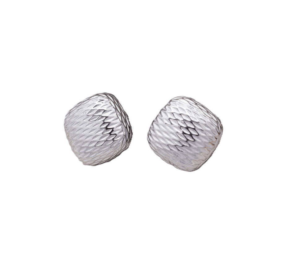 Olive ατσάλινα σκουλαρίκια - Lilah jewellery boutique 