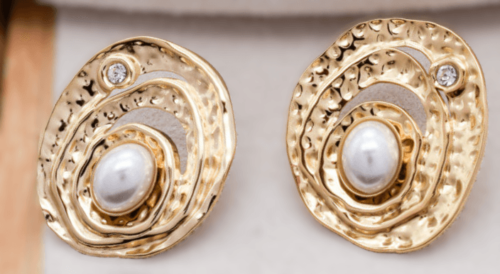 Lumina Ατσάλινα σκουλαρίκια - Lilah jewellery boutique 