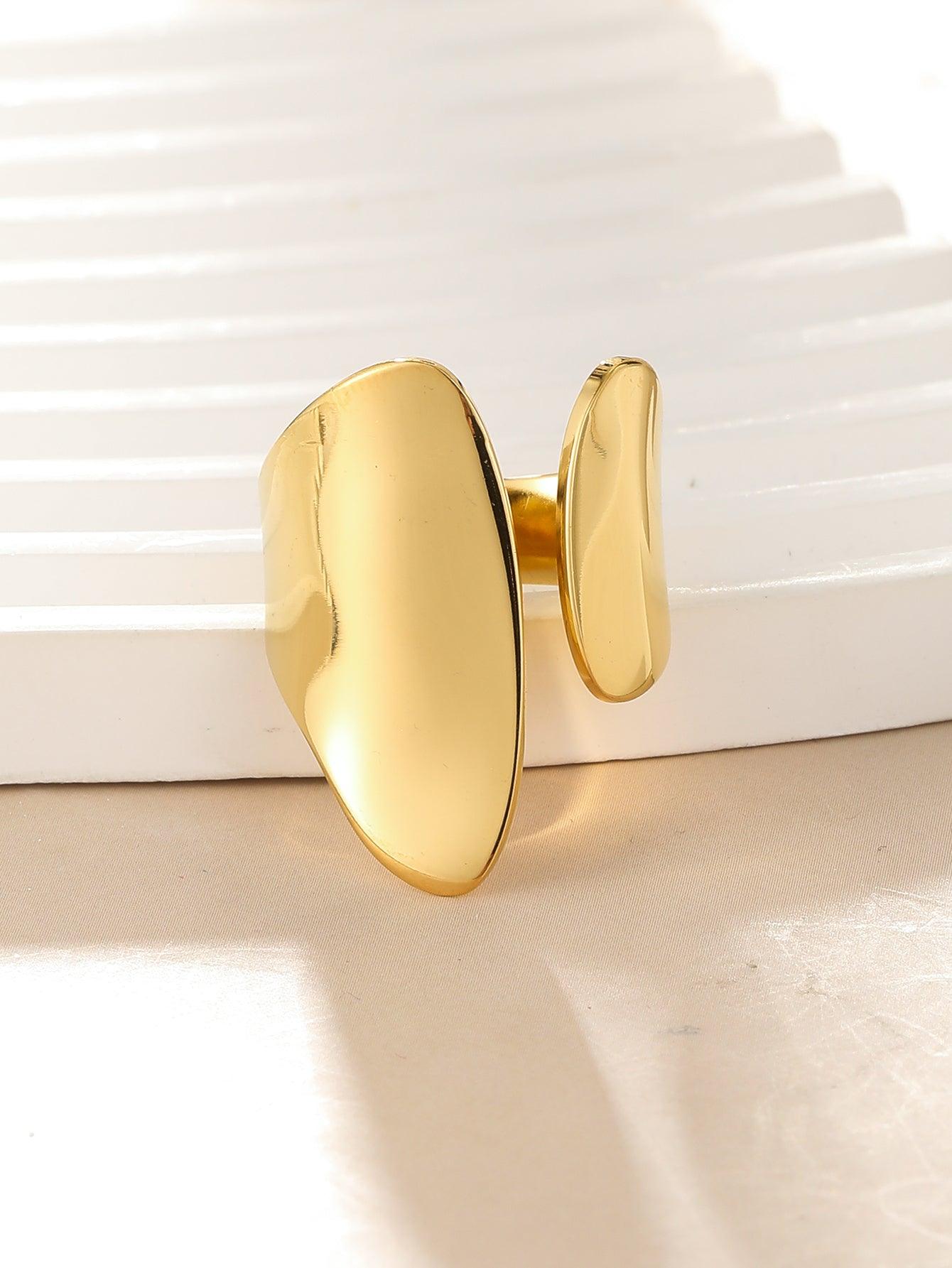 Ατσάλινo δαχτυλίδι Shivani - Lilah jewellery boutique 