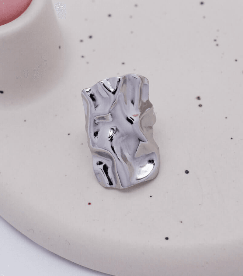 Piper Ατσάλινo δαχτυλίδι - Lilah jewellery boutique 