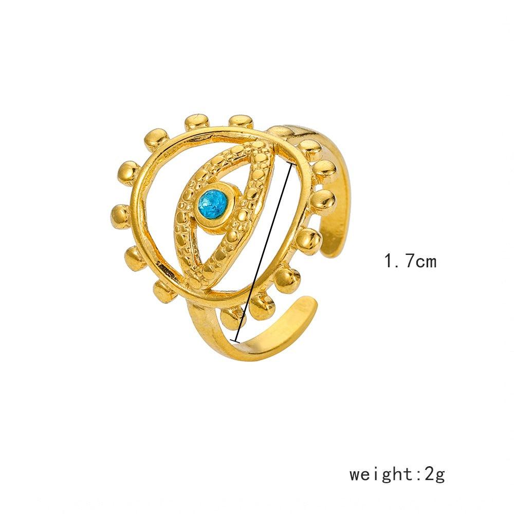 Ατσάλινο Δαχτυλίδι Ikaria - Lilah jewellery boutique 