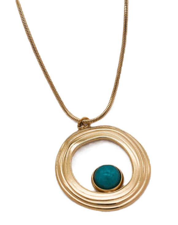 Gaia Ατσάλινo Κολιέ - Lilah jewellery boutique 