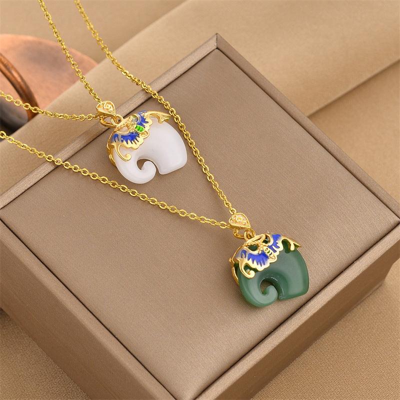 Ele Ατσάλινo Κολιέ - Lilah jewellery boutique 