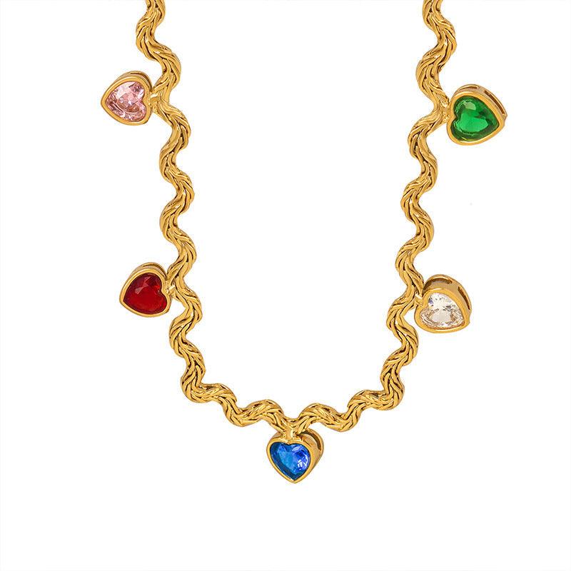 Rody Ατσάλινo Κολιέ - Lilah jewellery boutique 
