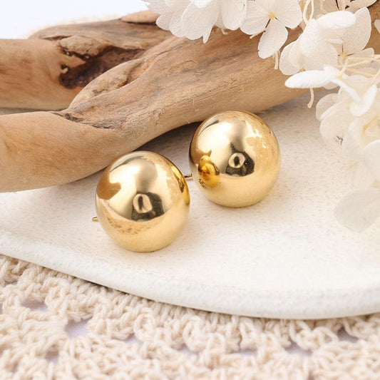 Ατσάλινα σκουλαρίκια Esme - Lilah jewellery boutique 