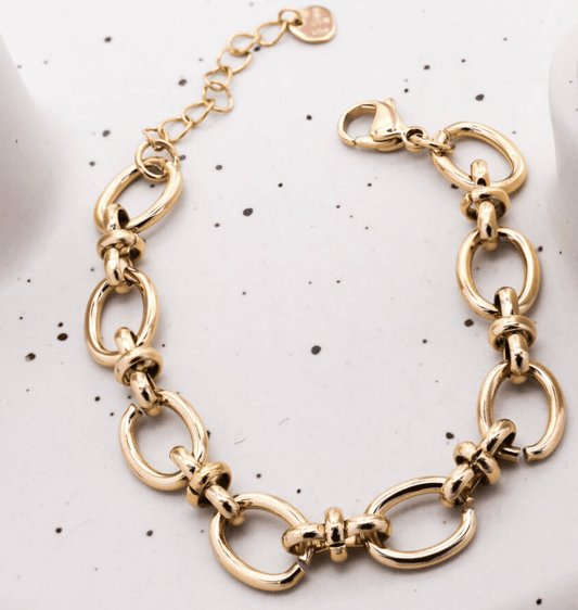Adoinette Ατσάλινo βραχιόλι - Lilah jewellery boutique 