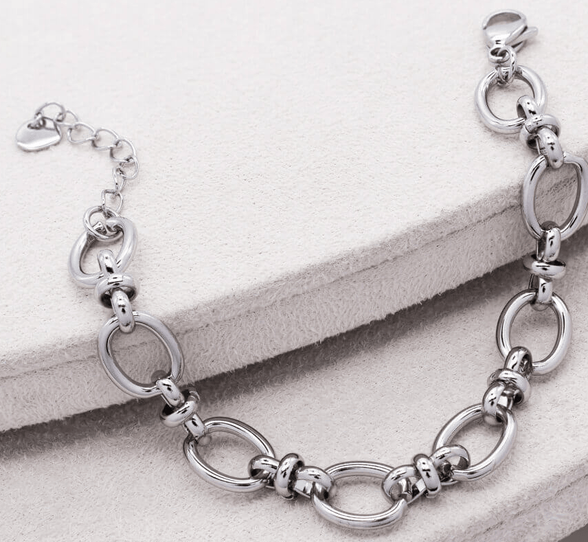 Adoinette Ατσάλινo βραχιόλι - Lilah jewellery boutique 