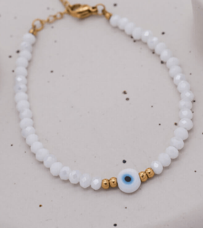 Eye Ατσάλινo βραχιόλι - Lilah jewellery boutique 