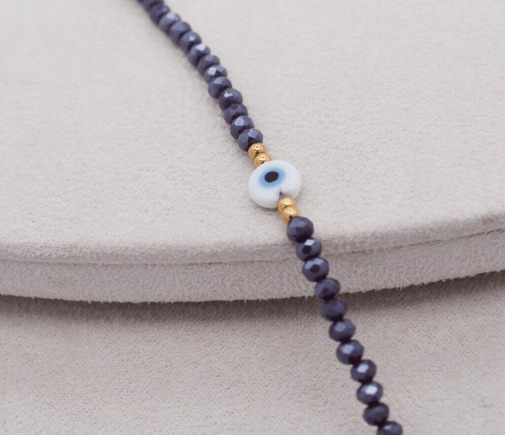 Eye Ατσάλινo βραχιόλι - Lilah jewellery boutique 