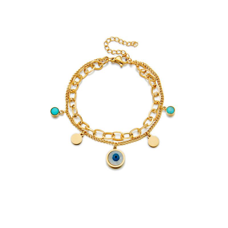 Ατσάλινo βραχιόλι Hobo - Lilah jewellery boutique 