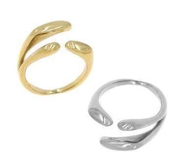 Ivy Ατσάλινο δαχτυλίδι - Lilah jewellery boutique 