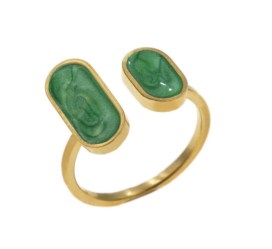 Astrid Ατσάλινο δαχτυλίδι - Lilah jewellery boutique 