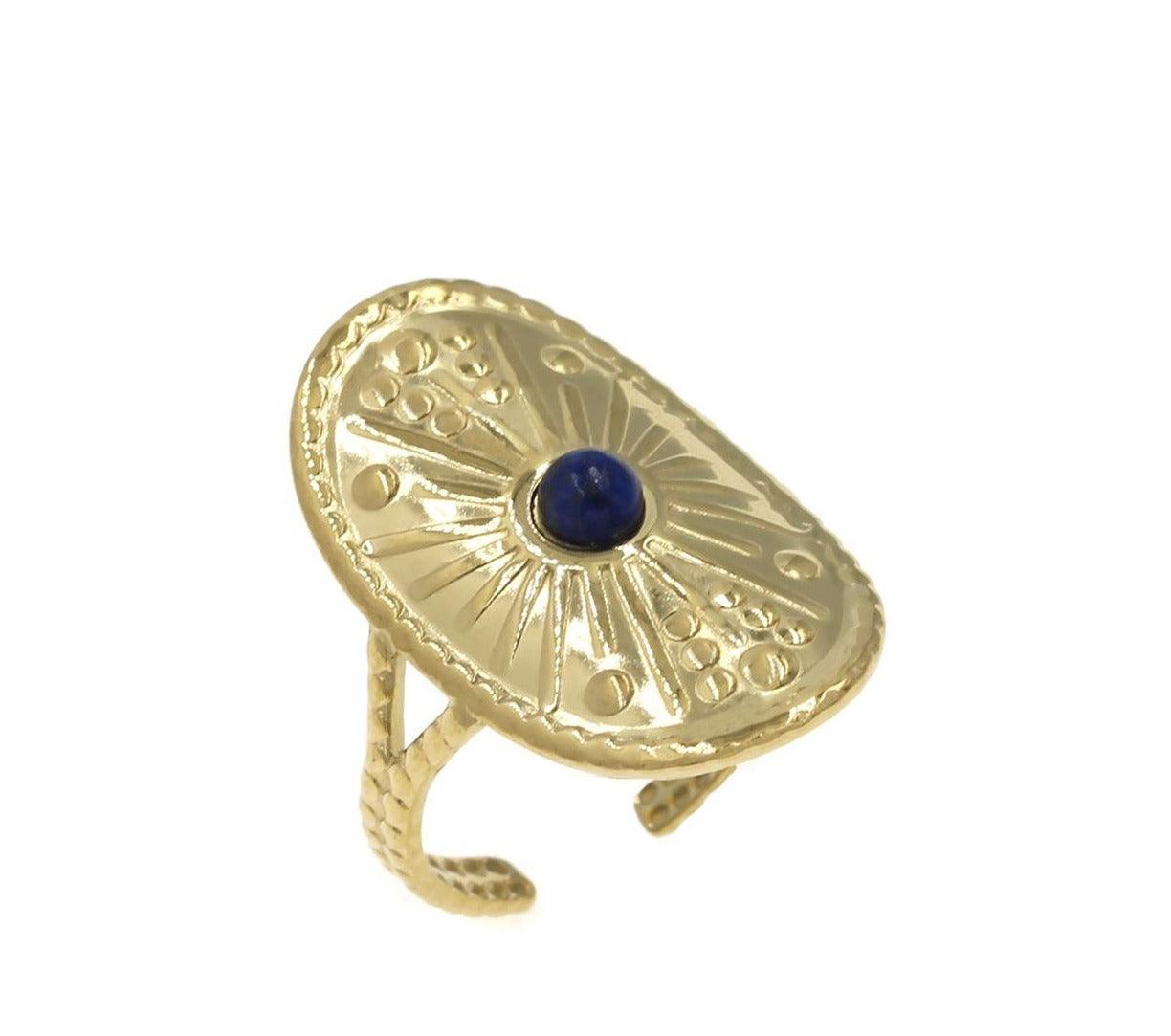 Sandy Ατσάλινο δαχτυλίδι - Lilah jewellery boutique 