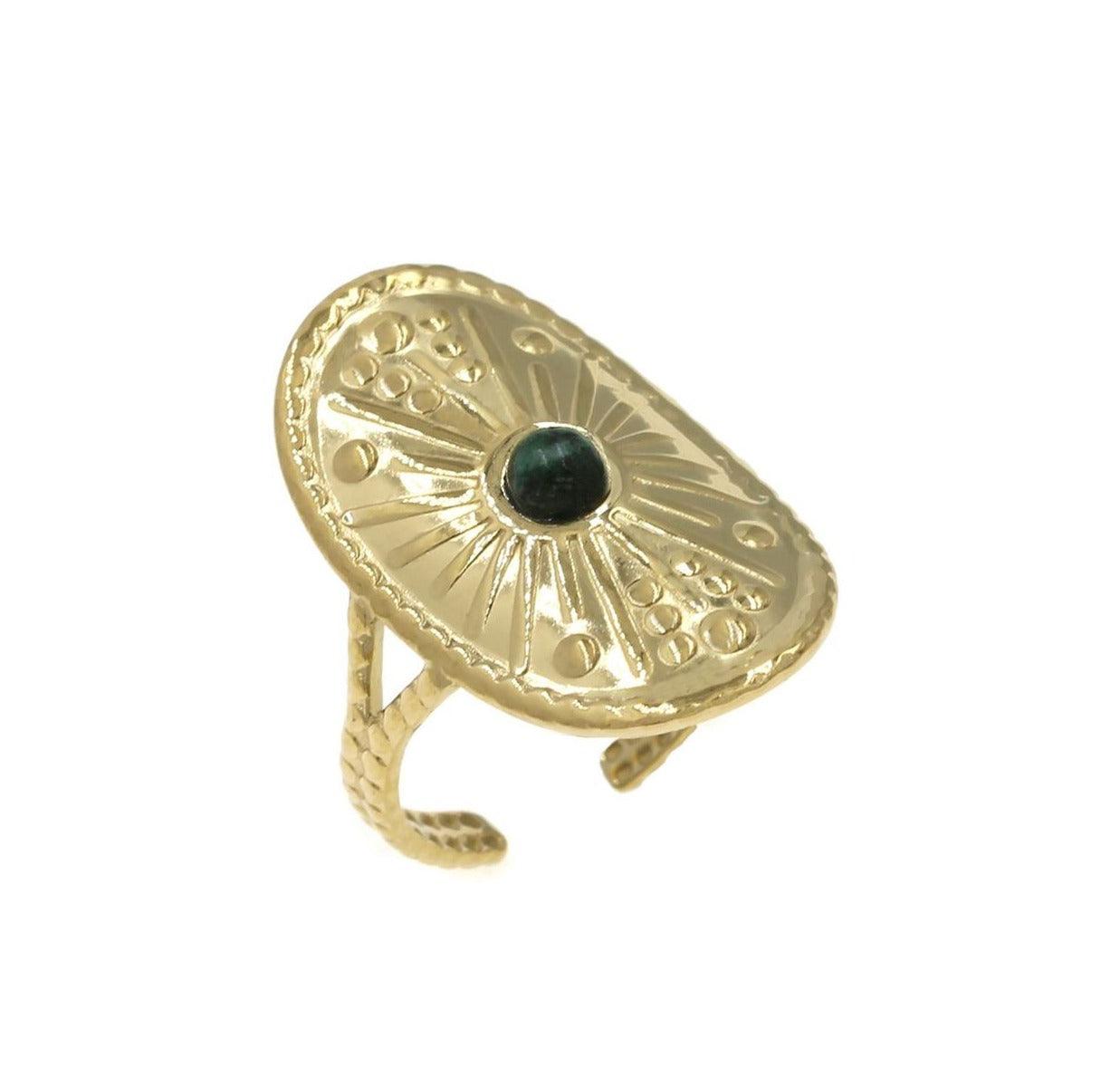 Sandy Ατσάλινο δαχτυλίδι - Lilah jewellery boutique 