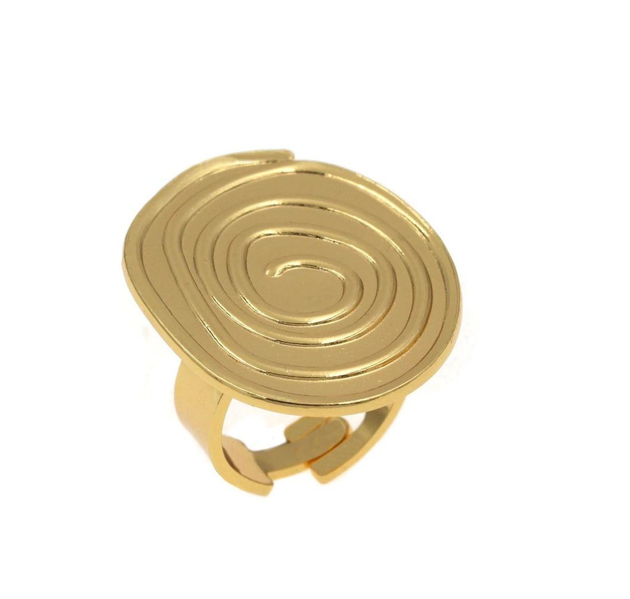 Spira Ατσάλινο Δαχτυλίδι οβάλ - Lilah jewellery boutique 