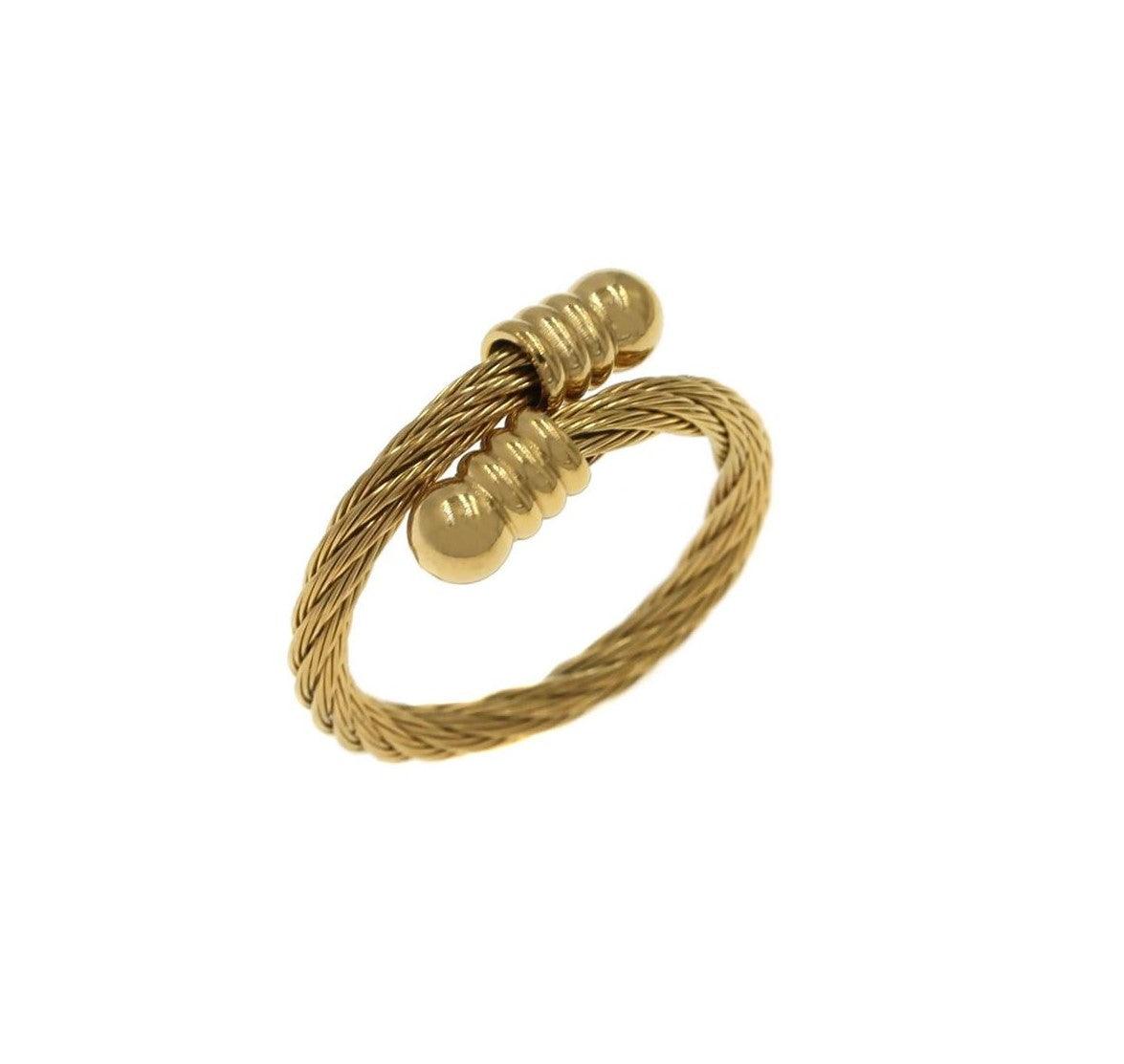Rovin Ατσάλινο δαχτυλίδι - Lilah jewellery boutique 