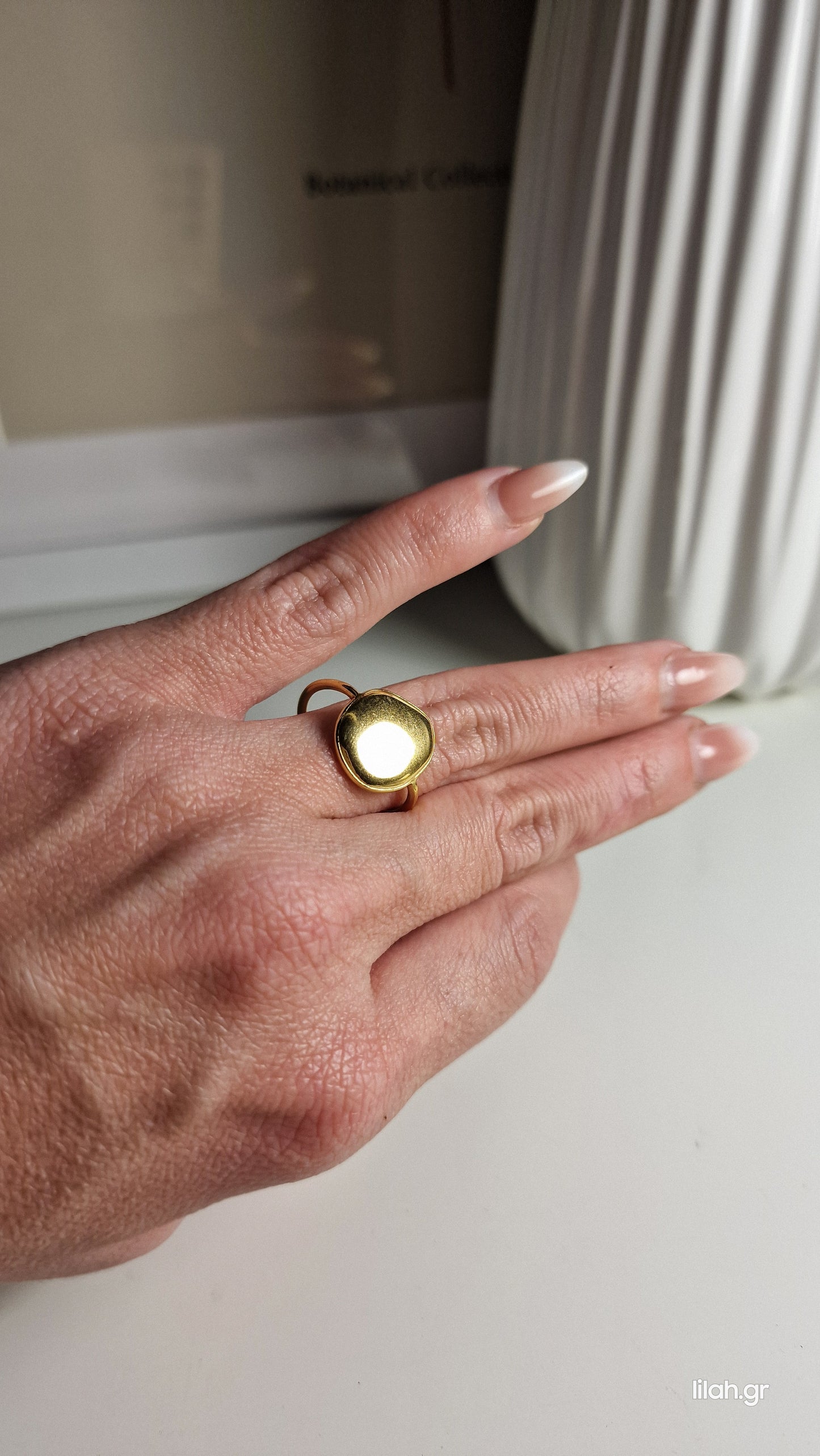 Stacy steel ring