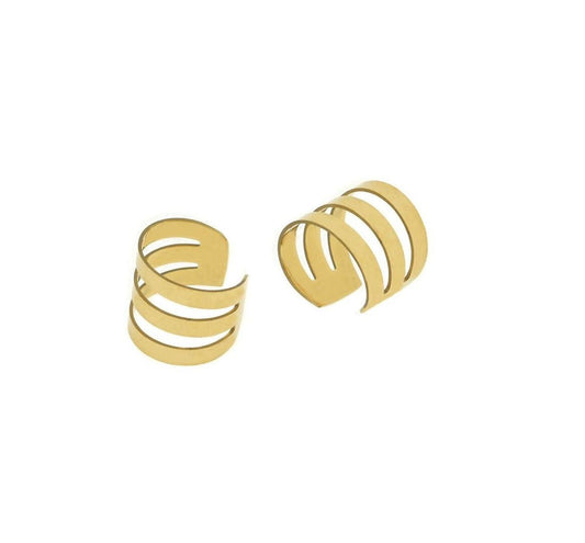 Valery ατσάλινο ear cuff - Lilah jewellery boutique 