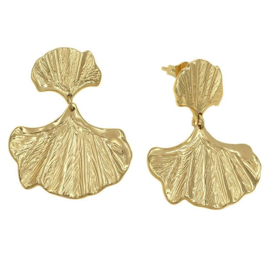 Bessy ατσάλινα σκουλαρίκα - Lilah jewellery boutique 