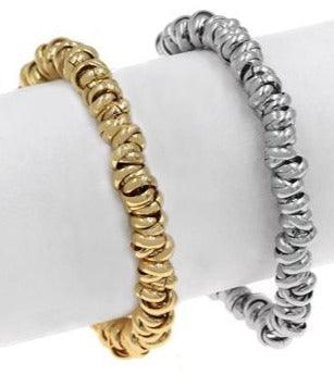 Hoop Ατσάλινο Βραχιόλι - Lilah jewellery boutique 